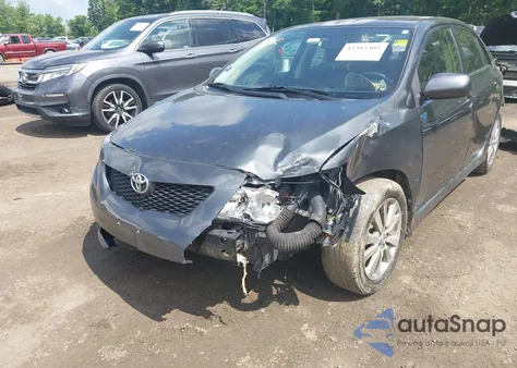 2009 Toyota Corolla S from USA, damaged, VIN 2T1BU40E29C143132